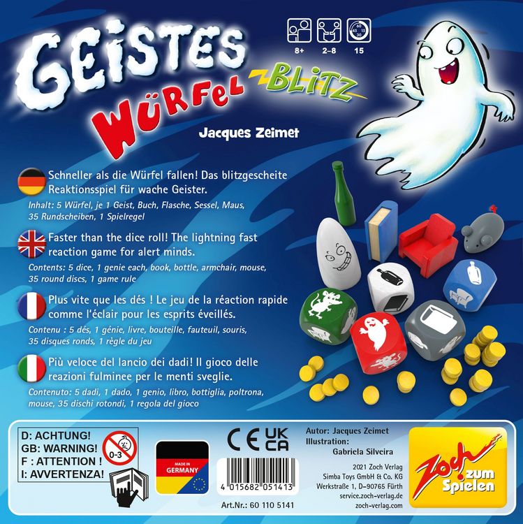 Produktbild: Geistesblitz W&uuml;rfelblitz