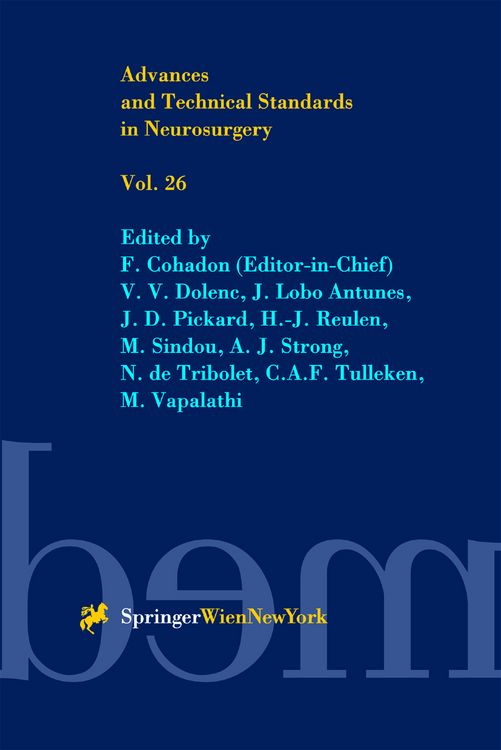 Produktbild: Advances and Technical Standards in Neurosurgery