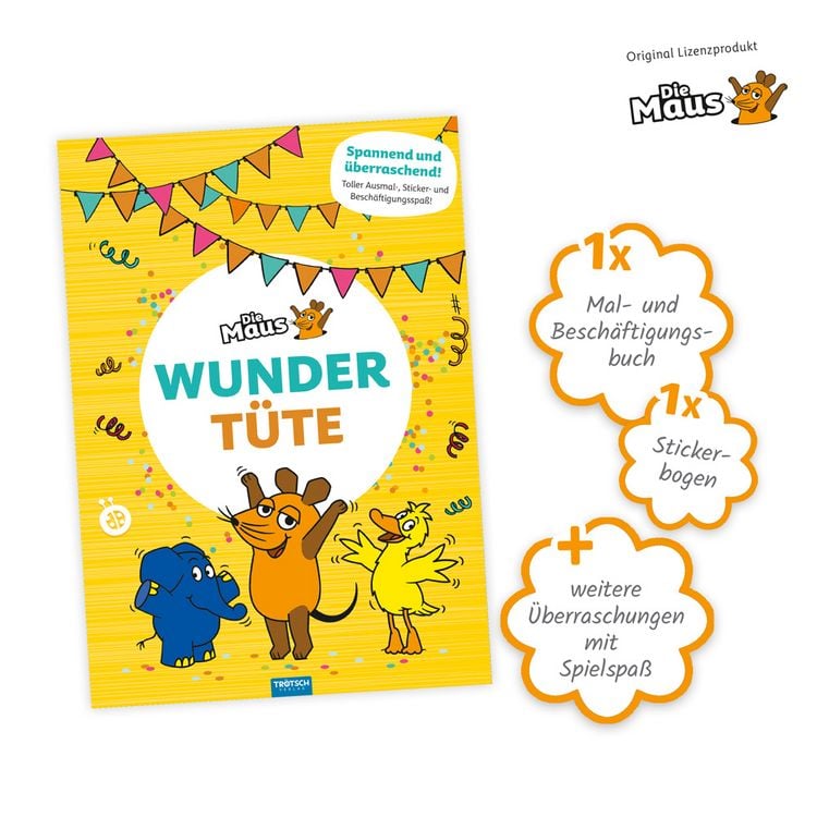 Produktbild: Tr&ouml;tsch Die Maus Wundert&uuml;te