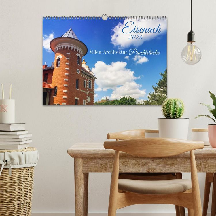 Produktbild: Eisenach Villen-Architektur Prachtst&uuml;cke (Wandkalender 2026 DIN A3 quer), CALVENDO Monatskalender