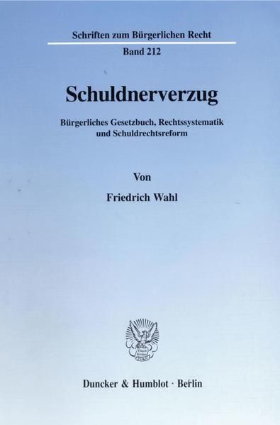 Produktbild: Schuldnerverzug.