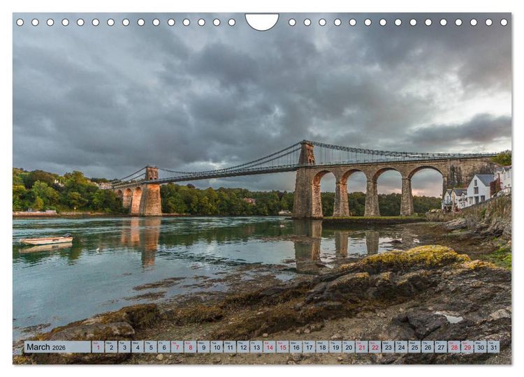 Produktbild: Beautiful Wales (Wall Calendar 2026 DIN A4 landscape), CALVENDO 12 Month Wall Calendar