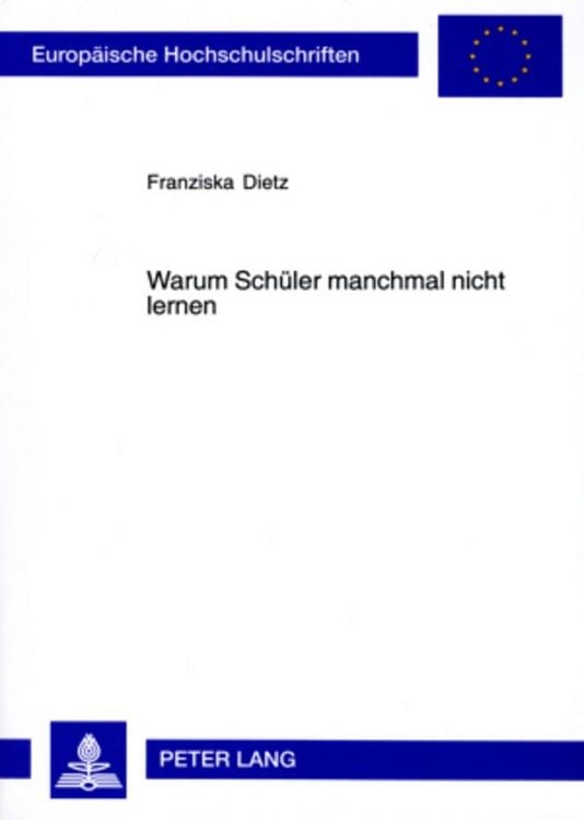 Produktbild: Warum Sch&uuml;ler manchmal nicht lernen