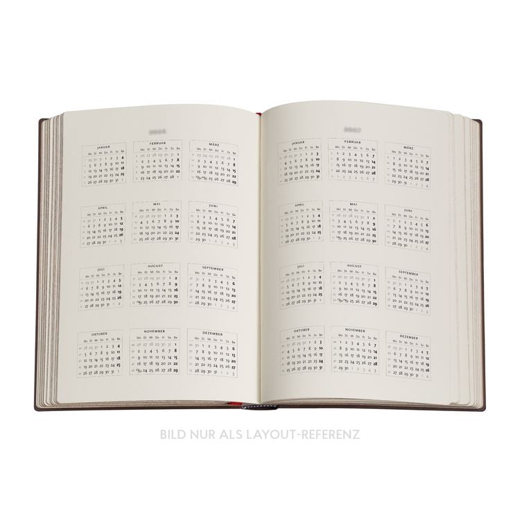 Produktbild: 18-Monatskalender 2026 - 2027 New York Rose Midi Horizontal