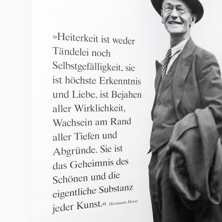 Produktbild: Poster Hermann Hesse &raquo;Lebensgro&szlig;&laquo;