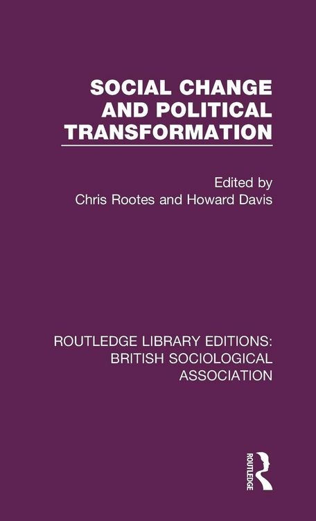 Produktbild: Social Change and Political Transformation