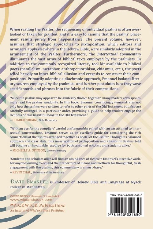 Produktbild: An Intertextual Commentary to the Psalter