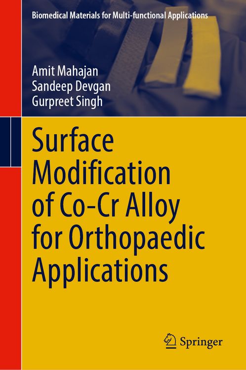 Produktbild: Surface Modification of Co&ndash;Cr Alloy for Orthopaedic Applications