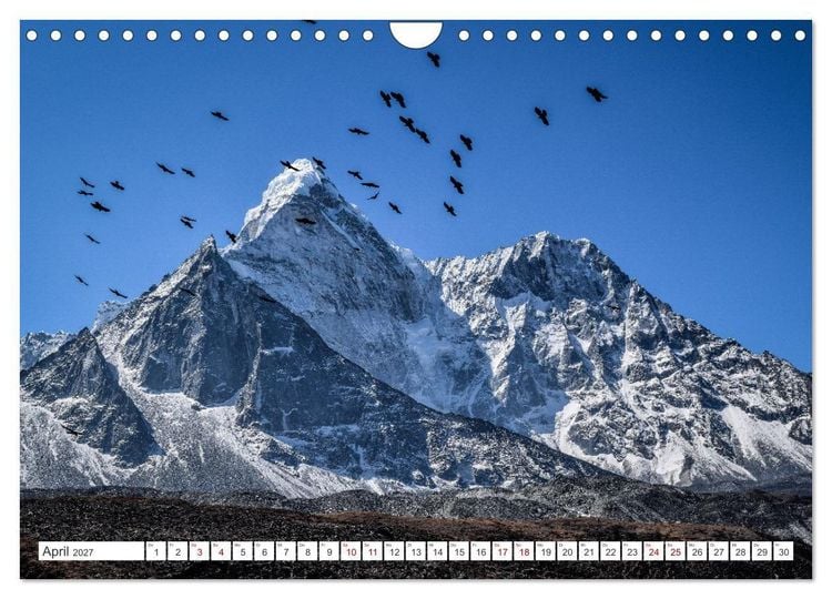Produktbild: Nepal- Trekking durchs Hochgebirge (Wandkalender 2027 DIN A4 quer), CALVENDO Monatskalender