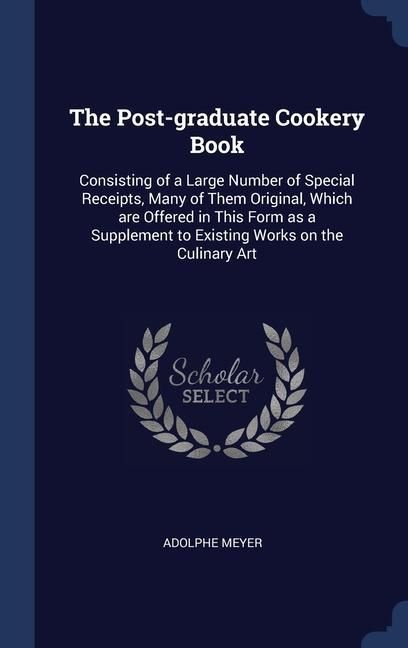 Produktbild: The Post-graduate Cookery Book