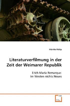 Produktbild: F&uuml;l&ouml;p, M: Literaturverfilmung in der Zeit der Weimarer Repub