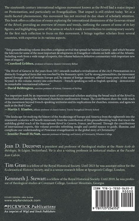 Produktbild: The Genevan R&eacute;veil in International Perspective