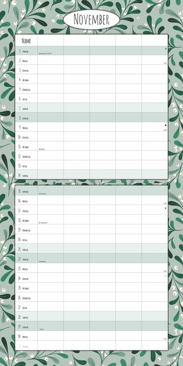Produktbild: Familienplaner Deluxe 2026 - Broschürenkalender 30x30 cm (30x60 geöffnet) - Kalender mit Platz für Notizen - 5 Spalten - Bildkalender - Wandkalender
