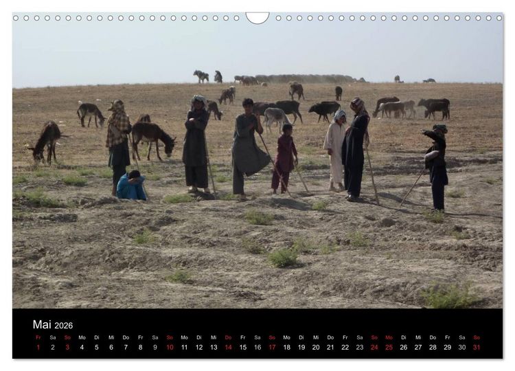 Produktbild: Afghanistan (Wandkalender 2026 DIN A3 quer), CALVENDO Monatskalender