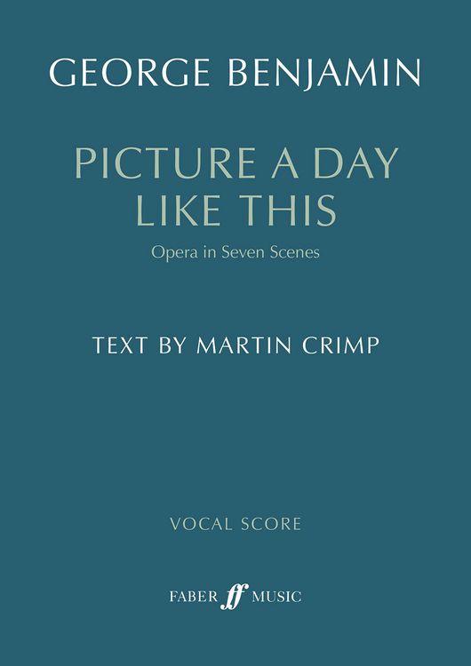 Produktbild: Picture a day like this (Vocal Score)