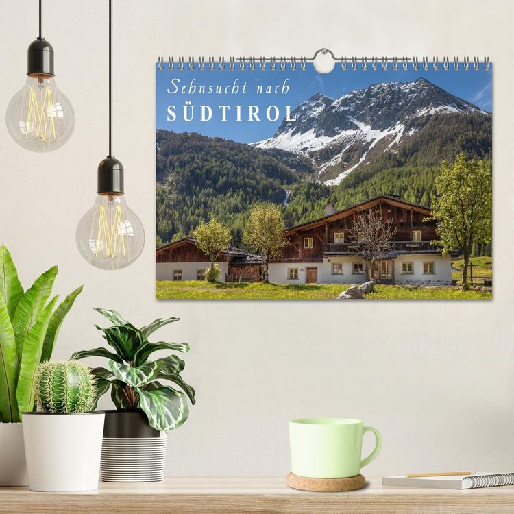 Produktbild: Sehnsucht nach S&uuml;dtirol (Wandkalender 2026 DIN A4 quer), CALVENDO Monatskalender