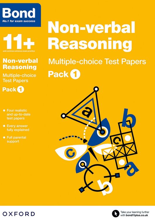 Produktbild: Bond 11+: Non-verbal Reasoning: Multiple-choice Test Papers: Ready for the 2026 exam (for GL Assessment & other 11 plus exams)