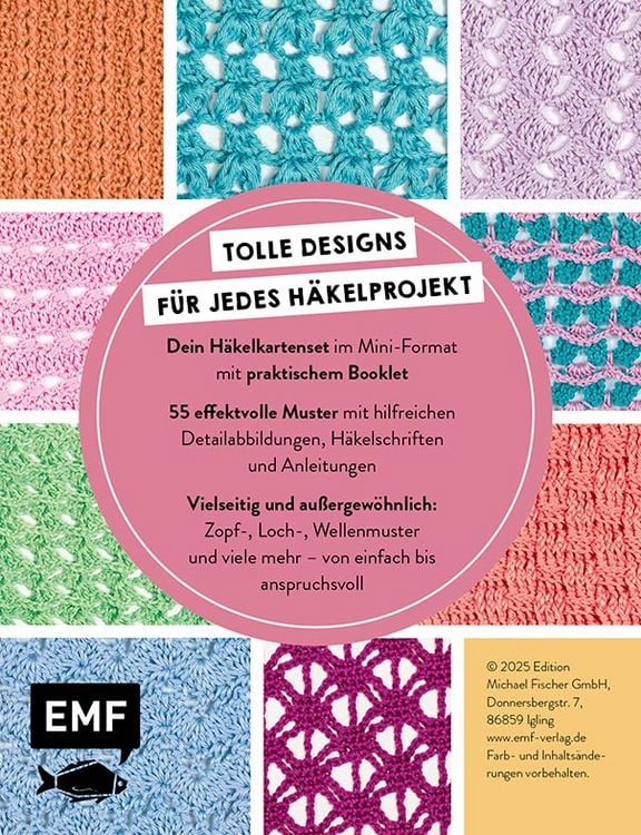 Produktbild: 55 x h&auml;keln &ndash; Mustersammlung: Dein Kartenset