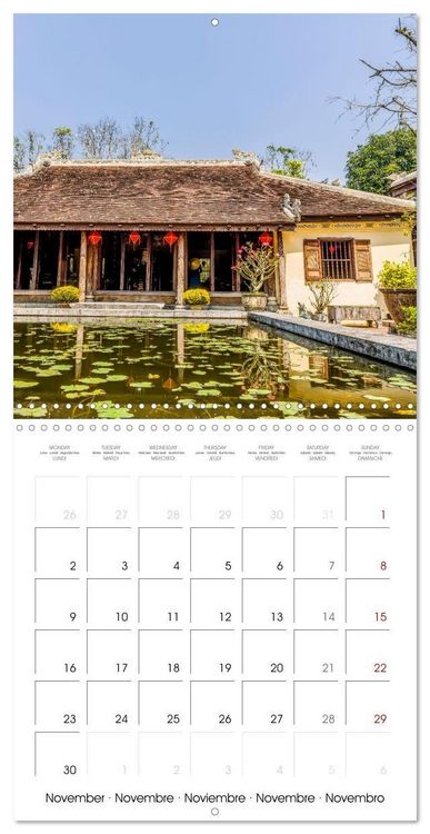Produktbild: Hue Vietnam&acute;s old imperial city (Wall Calendar 2026 12 &times; 12 Inch) CALVENDO 12 Month Wall Calendar