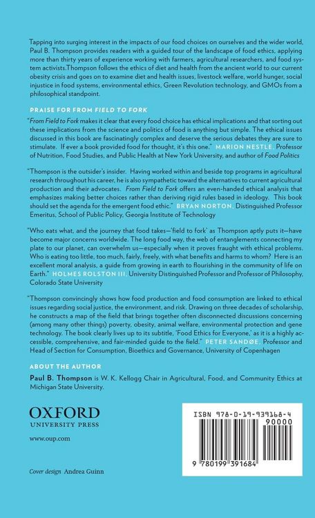 Produktbild: From Field to Fork