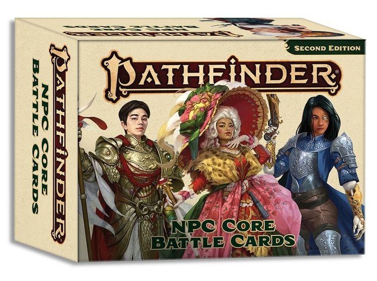 Produktbild: Pathfinder Npc Core Battle Cards