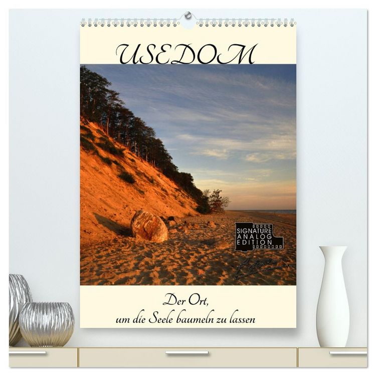 Produktbild: Usedom (hochwertiger Premium Wandkalender 2026 DIN A2 hoch), Kunstdruck in Hochglanz