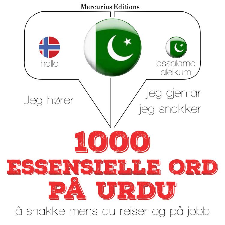 Produktbild: 1000 essensielle ord p&aring; Urdu