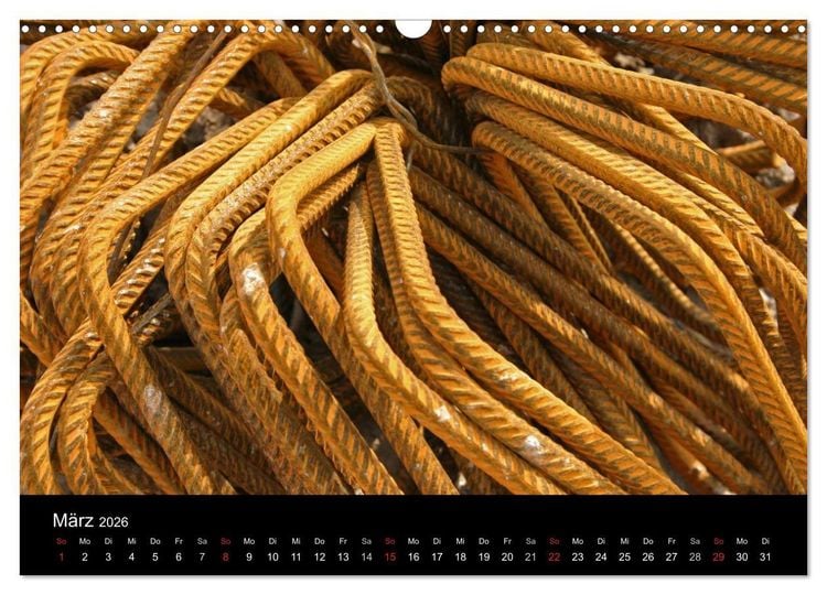 Produktbild: Baustellen (Wandkalender 2026 DIN A3 quer), CALVENDO Monatskalender