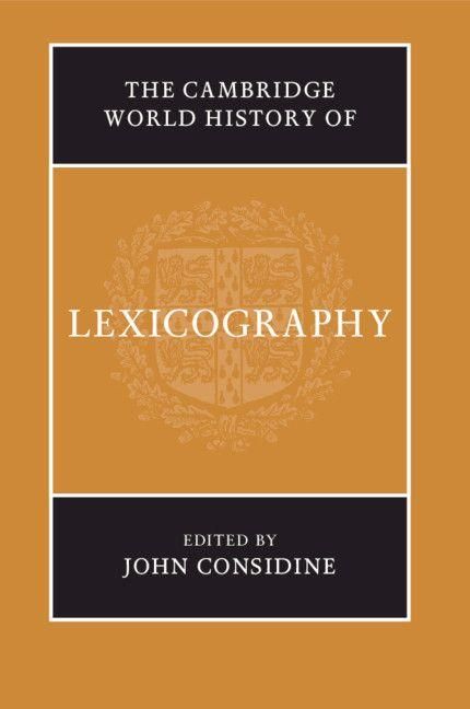Produktbild: The Cambridge World History of Lexicography
