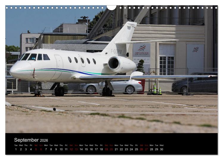 Produktbild: Bizjets (Wall Calendar 2026 DIN A3 landscape), CALVENDO 12 Month Wall Calendar