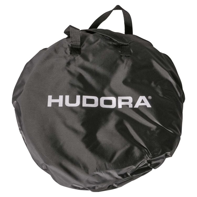 Produktbild: HUDORA 76944 - Pop Up Fu&szlig;balltor (2er Set), schwarz/rot/gold, Ma&szlig;e: 120x80x80cm