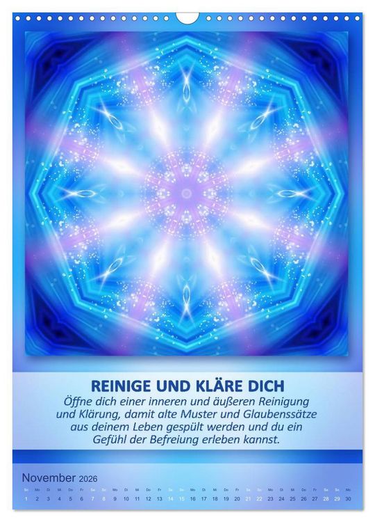 Produktbild: Light Energy Mandalas - Kalender - Vol. 2 (Wandkalender 2026 DIN A3 hoch), CALVENDO Monatskalender