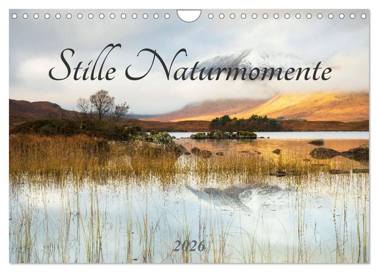 Produktbild: Stille Naturmomente (Wandkalender 2026 DIN A4 quer), CALVENDO Monatskalender
