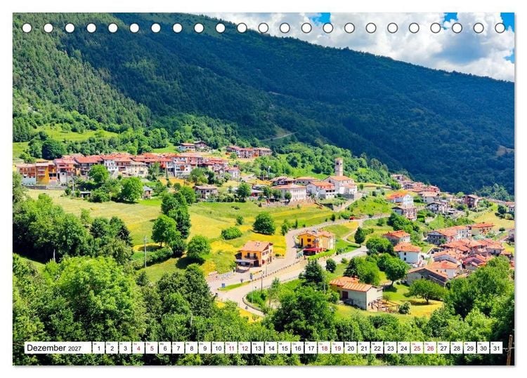 Produktbild: Der Idrosee in der Lombardei (Tischkalender 2027 DIN A5 quer), CALVENDO Monatskalender
