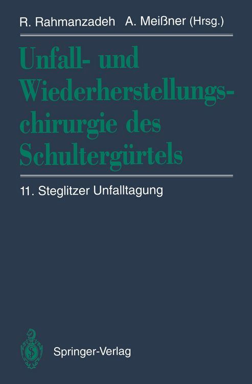 Produktbild: Unfall- und Wiederherstellungschirurgie des Schulterg&uuml;rtels