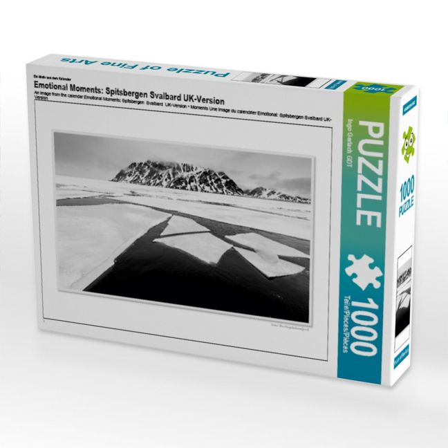 Produktbild: CALVENDO Puzzle Ein Motiv aus dem Kalender Emotional Moments: Spitsbergen Svalbard UK-Version | 1000 Teile Lege-Gr&ouml;&szlig;e 64x48cm Foto-Puzzle f&uuml;r gl&uuml;ckliche Stunden