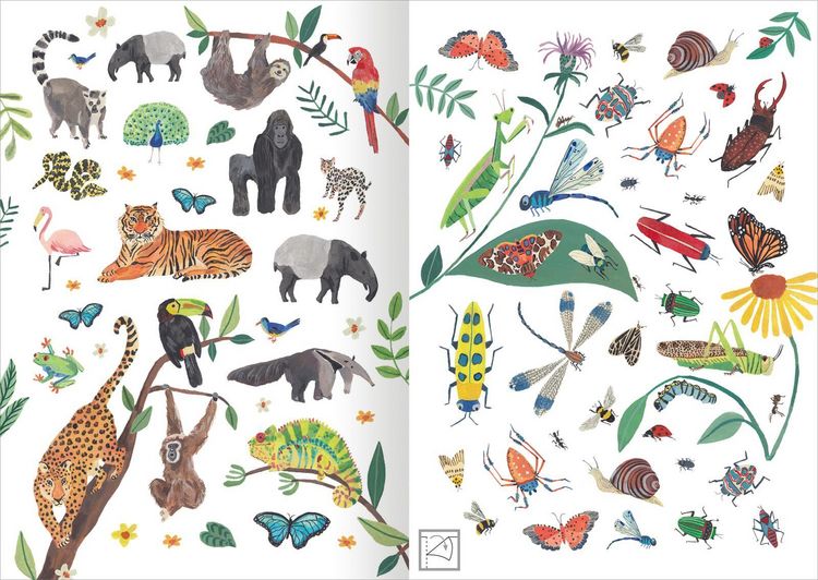 Produktbild: Stickerliebe &ndash; Tiere
