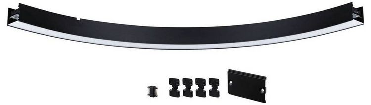 Produktbild: Paulmann 98172 Linion LED-Deckenleuchte LED 6.5W Schwarz
