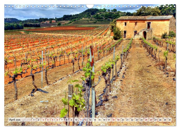 Produktbild: Provence - Magie des Lichtes (Wandkalender 2026 DIN A3 quer), CALVENDO Monatskalender
