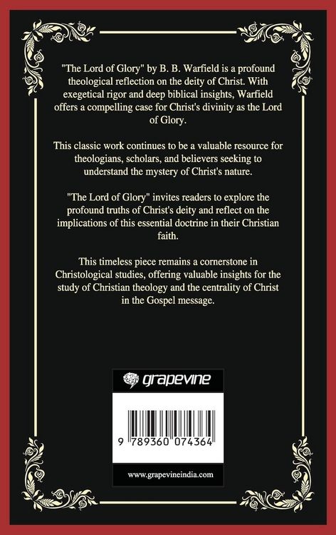 Produktbild: The Lord of Glory
