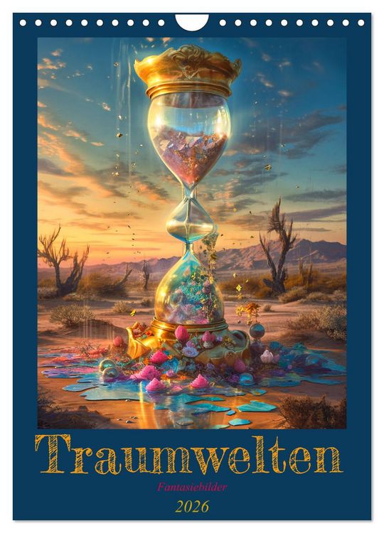 Produktbild: Traumwelten (Wandkalender 2026 DIN A4 hoch), CALVENDO Monatskalender