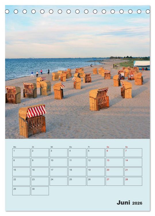 Produktbild: Moin Heiligenhafen (Tischkalender 2026 DIN A5 hoch), CALVENDO Monatskalender
