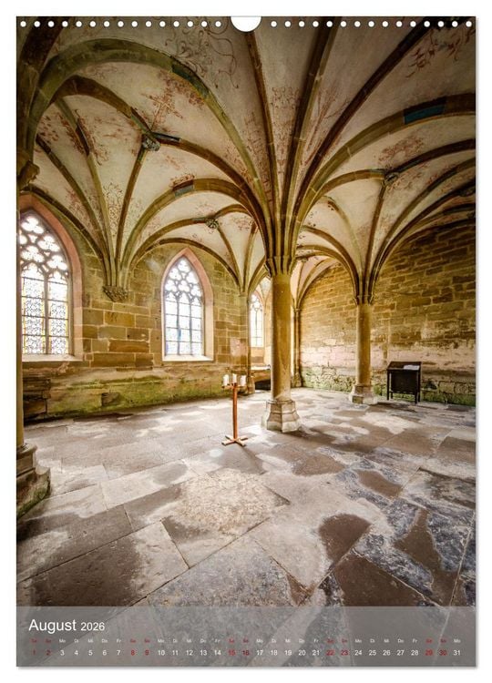 Produktbild: Kloster Maulbronn - Alte Mauern (Wandkalender 2026 DIN A3 hoch), CALVENDO Monatskalender