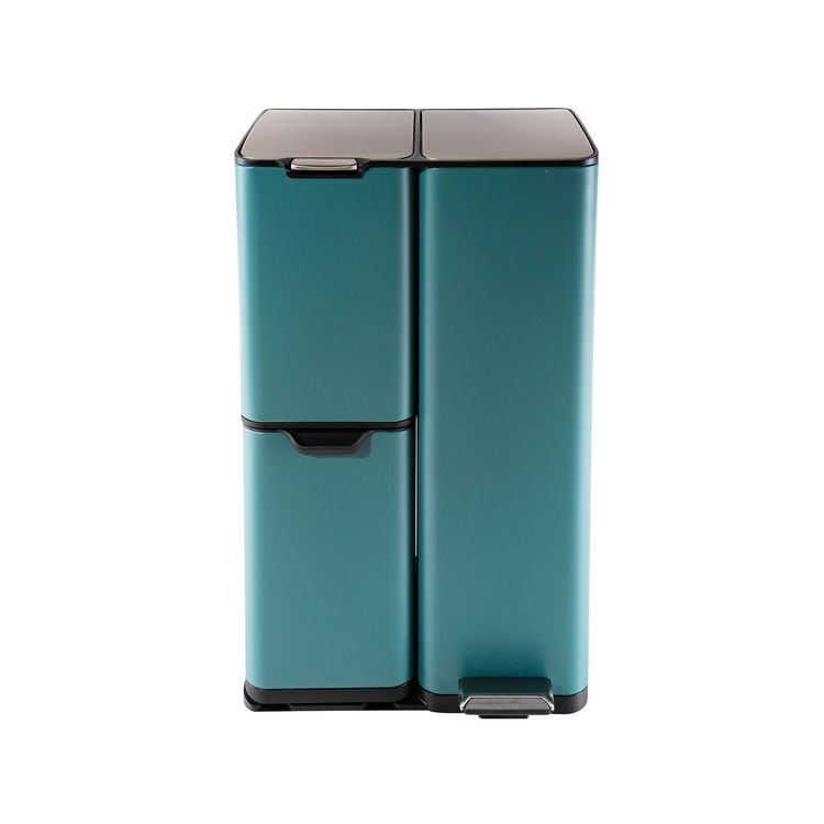 Produktbild: HTI-Living M&uuml;lltrennsystem Jannik 60L T&uuml;rkis M&uuml;lltrennsystem Jannik 60L T&uuml;rkis