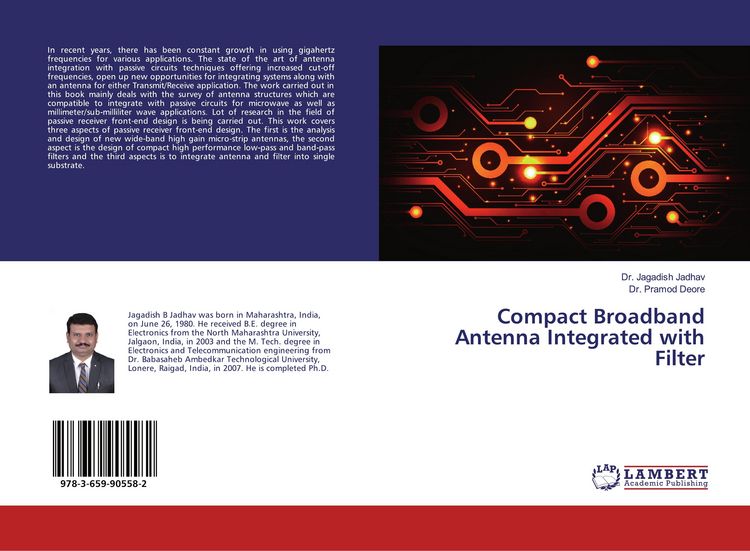 Produktbild: Compact Broadband Antenna Integrated with Filter
