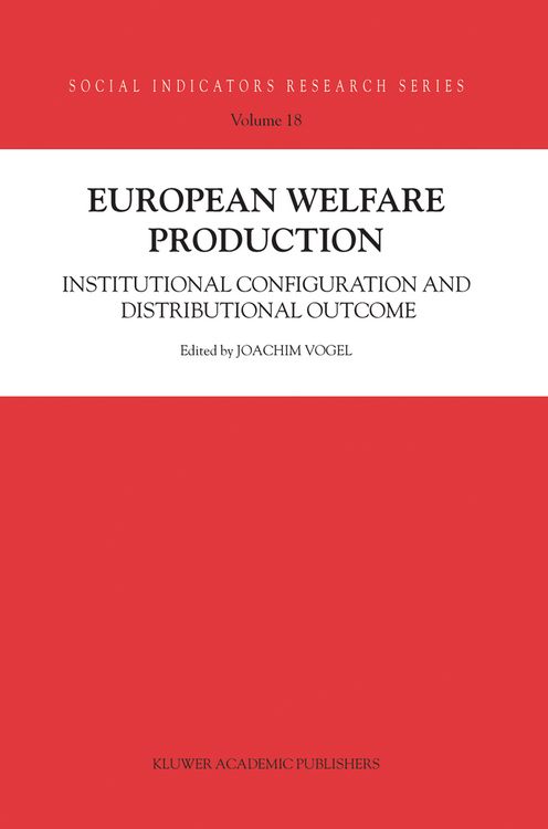 Produktbild: European Welfare Production