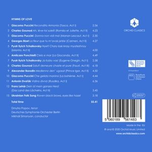 Produktbild: Hymns of Love