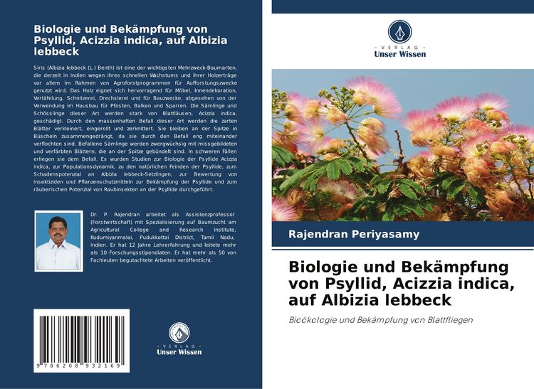 Produktbild: Biologie und Bek&auml;mpfung von Psyllid, Acizzia indica, auf Albizia lebbeck