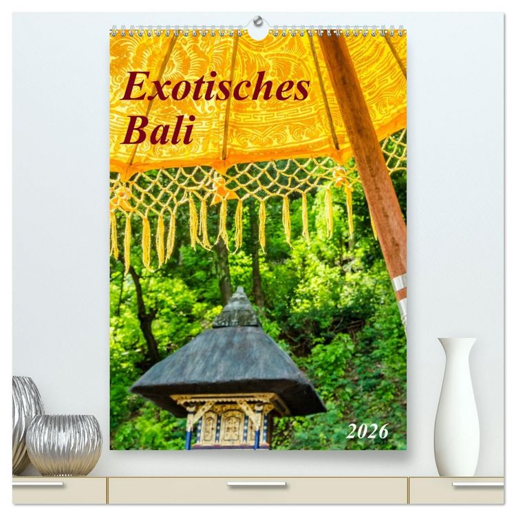 Produktbild: Exotisches Bali (hochwertiger Premium Wandkalender 2026 DIN A2 hoch), Kunstdruck in Hochglanz