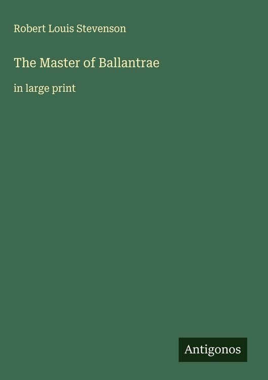 Produktbild: The Master of Ballantrae